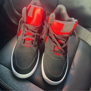 ‼️‼️SOLD‼️‼️Nike Black and Red Men's Sneakers.